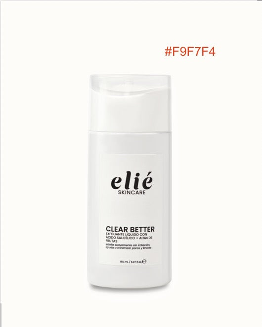 Clear Better - Exfoliante Líquido con Ácido Salicílico + AHAs de Frutas