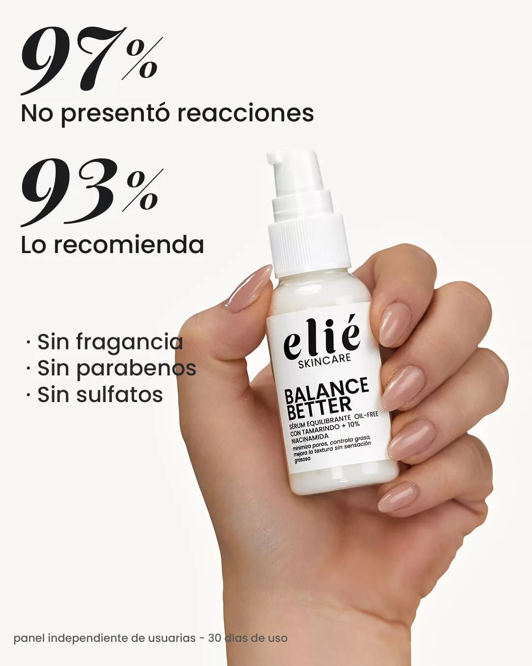 Balance Better - Sérum Equilibrante Oil-Free con Tamarindo + 10% Niacinamida - Elié Skincare