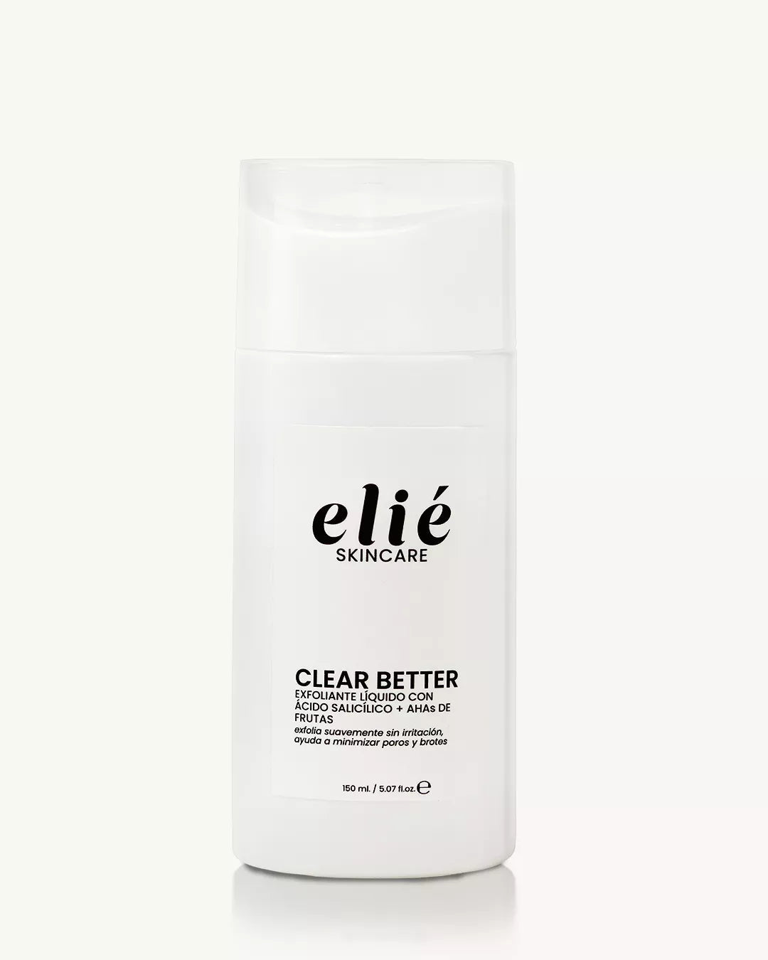 Clear Better - Exfoliante Líquido con Ácido Salicílico + AHAs de Frutas - Elié Skincare