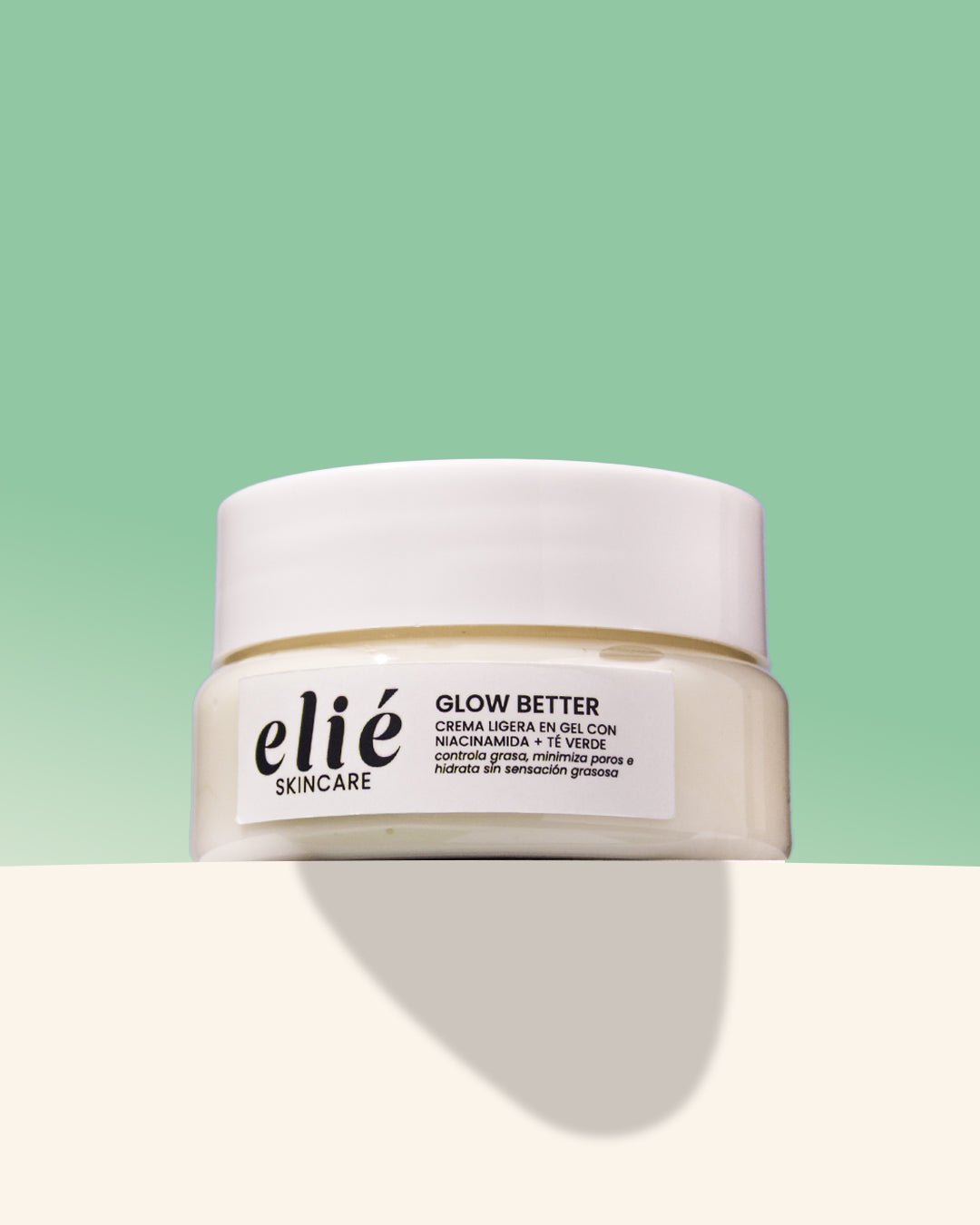 Glow Better - Crema Ligera en Gel con 5% Niacinamida + Té Verde - Elié Skincare