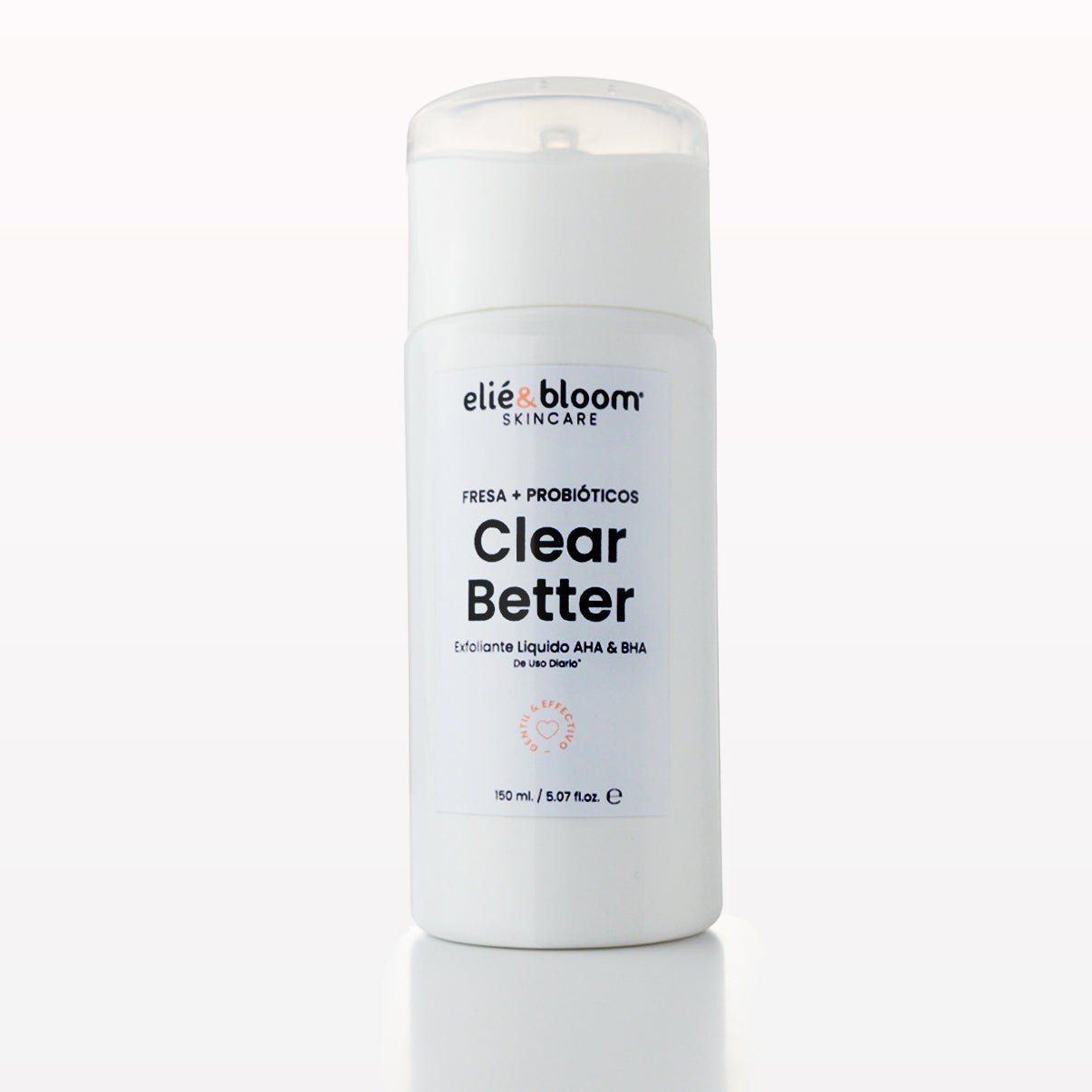 Exfoliante Liquido Clear Better con Fresa + Probióticos - Elié & Bloom